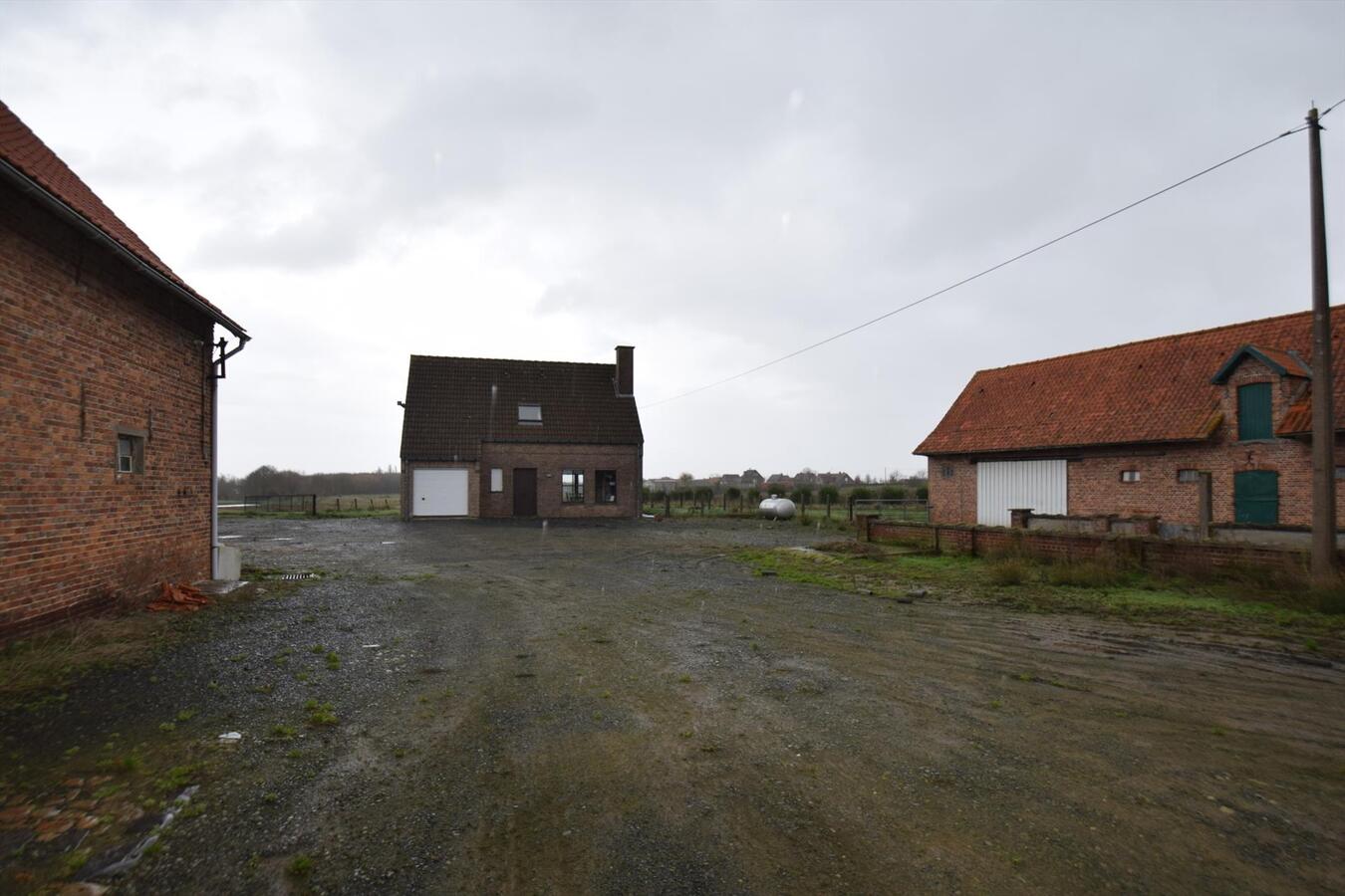 Boerderijwoning (zonder landerijen of loodsen!!) in groene omgeving 