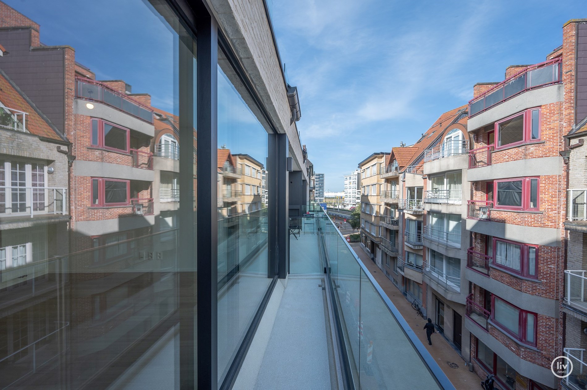 NOUVEAU - Magnifique appartement neuf avec deux chambres, &#224; distance de marche de la plage &#224; Heist. L&#39;appartement est situ&#233; au troisi&#232;me &#233;tage. 