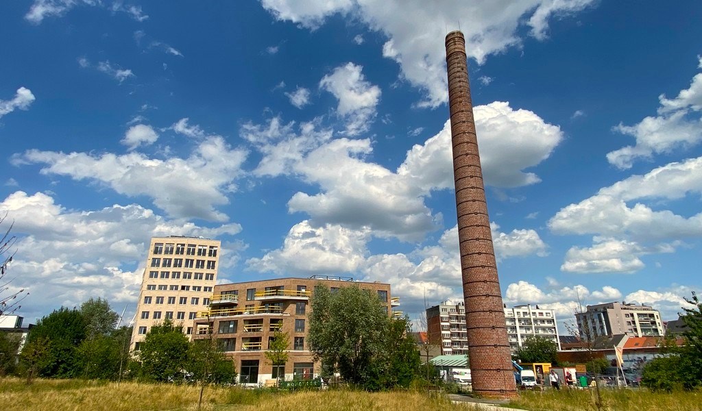 Nieuwbouw kantoren in Keizerpoort in Gent