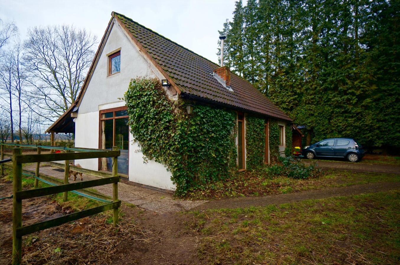 Woning met stallen en paddocks op ca. 1200m&#178; te BRECHT 