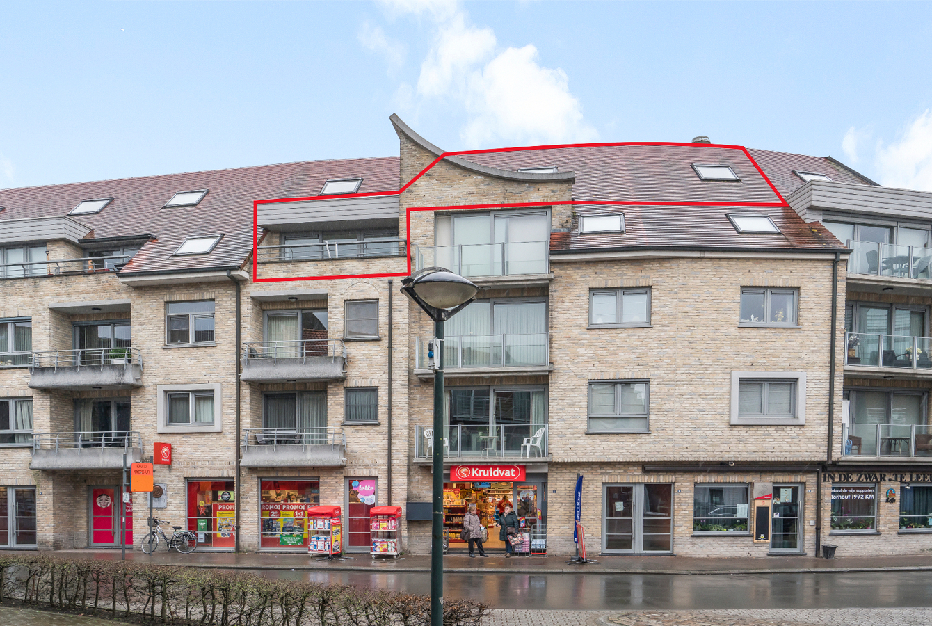 Prachtige duplex (177 m&#178;), 3 slpk, 2 terrassen, (garage), Torhout 