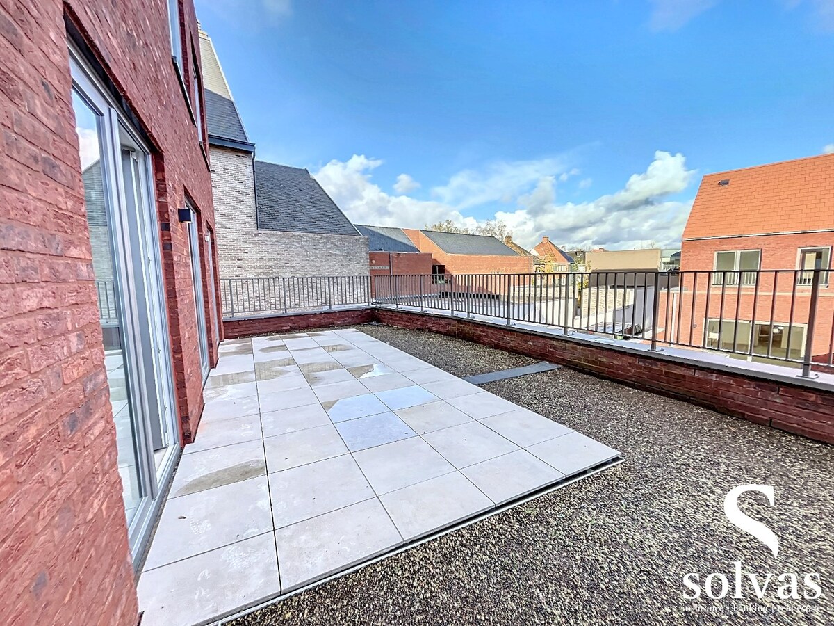 Nieuw appartement met 2 slaapkamers in Aalter, standaard afwerking, bouwjaar 2022, 95.82m&#178; bewoonbare oppervlakte, 1 badkamer 