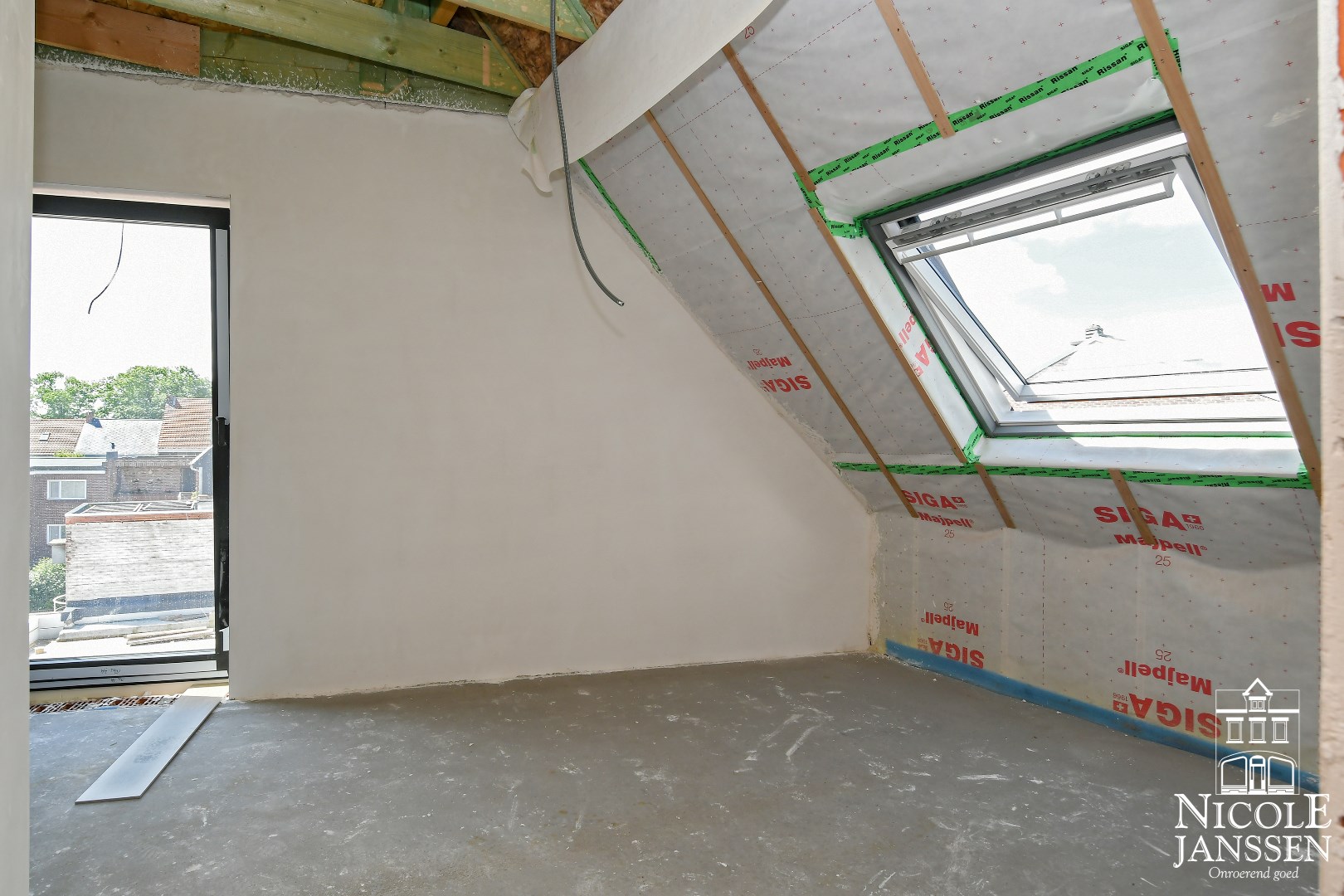 Duplex-appartement op de 2e en 3e verdieping (2.2)  van 125,93m&#178; met 2 slaapkamers en terras van 12,16m&#178; 