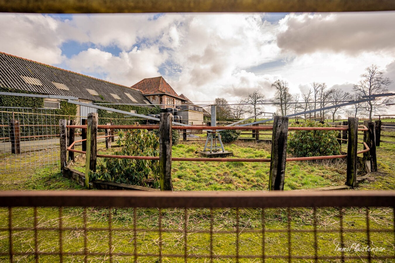 Prachtig paardencomplex met bedrijfswoning, ca. 33 stallen en binnenpiste op meer dan 5,6ha te Bever (Vlaams-Brabant) 