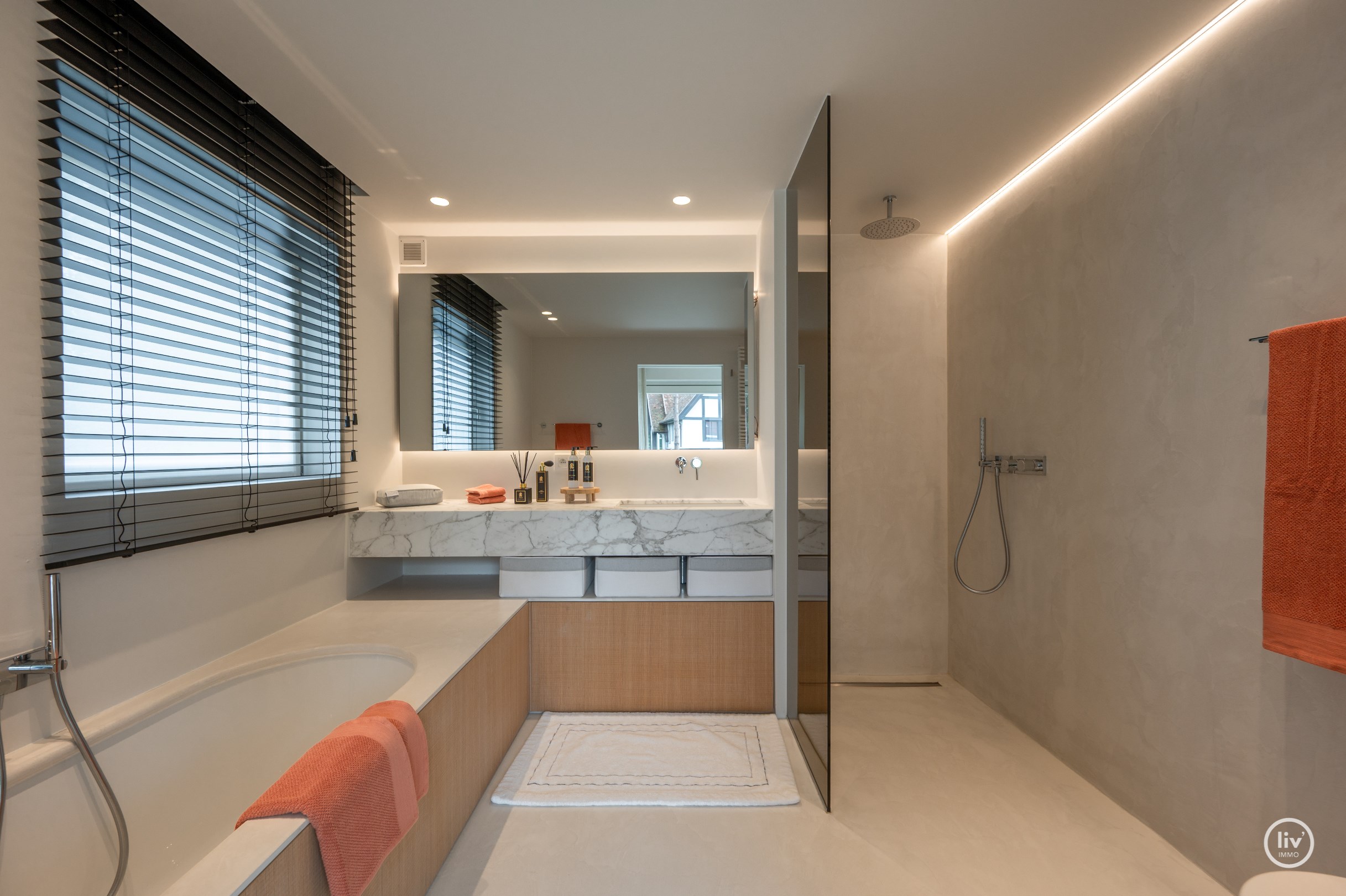Magnifiek tuinappartement met zonovergoten tuin in het hart van het Zoute. 