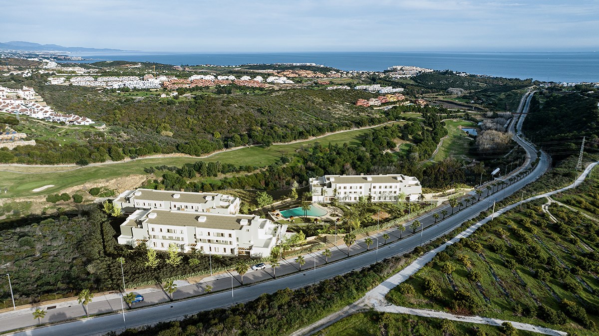 Ontdek ABRIL...een oase van elegantie en rust aan de Costa del Sol in Do&#241;a Julia, Casares. Luxe appartementen en penthouses met ruime terrassen en een prachtige zeezichten 