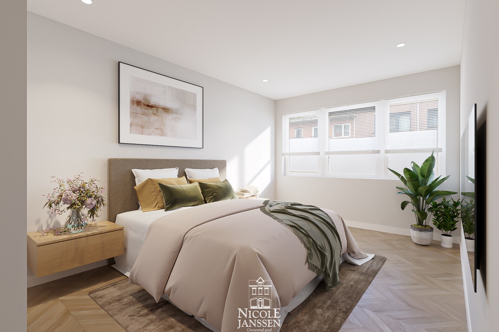 Render slaapkamer