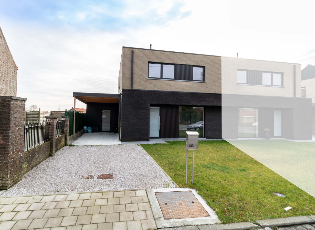 Nieuwbouwwoning met 3 slaapkamers en carport te Vladslo 