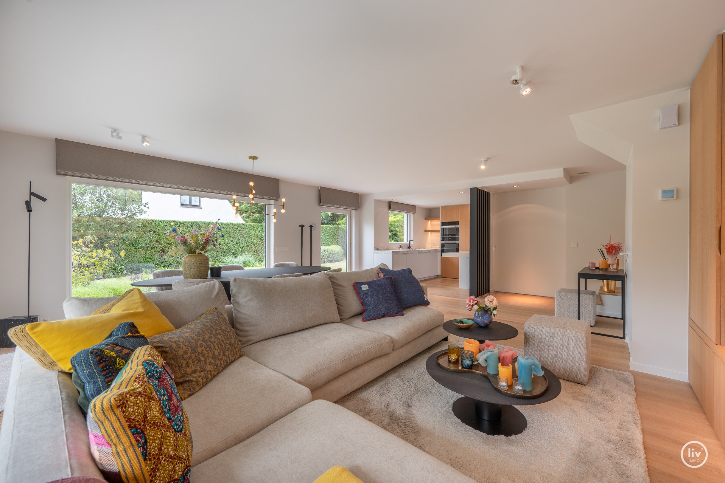 Magnifiek tuinappartement met zonovergoten tuin in het hart van het Zoute. 