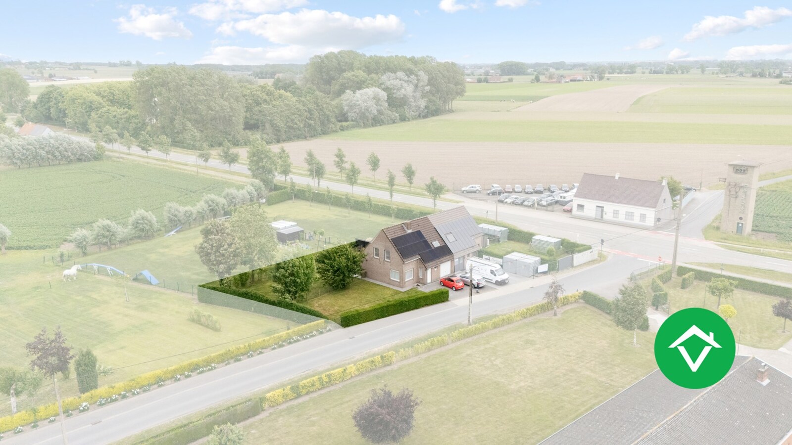 Instapklare woning met 3 slaapkamers en groene tuin te Koekelare 
