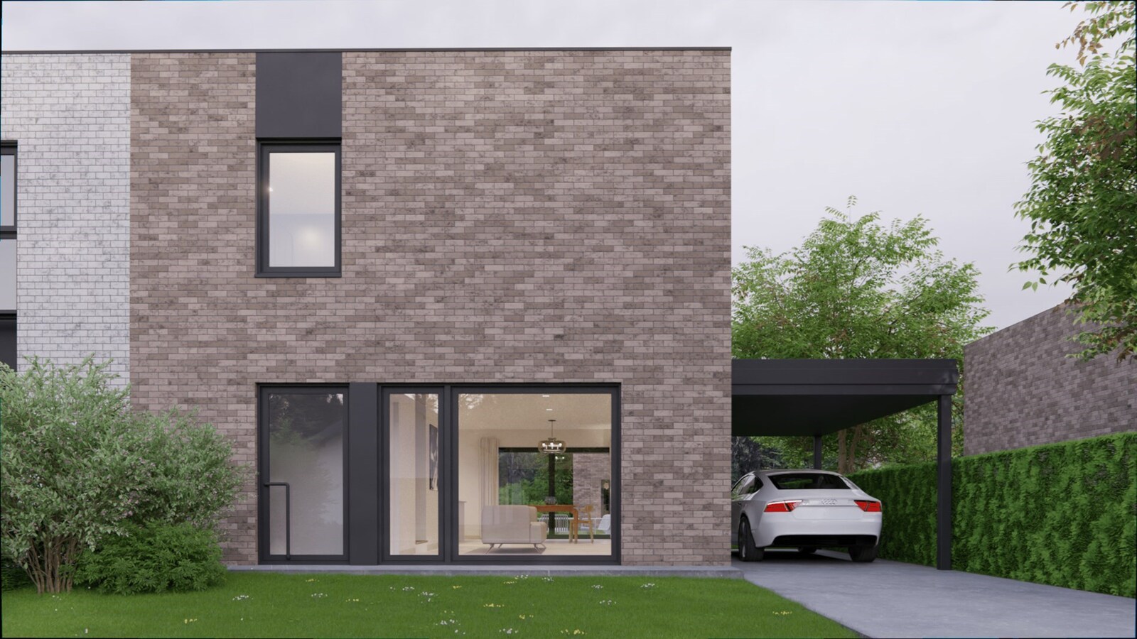 Nieuwbouwwoning op perceel van 614 m&#178; 