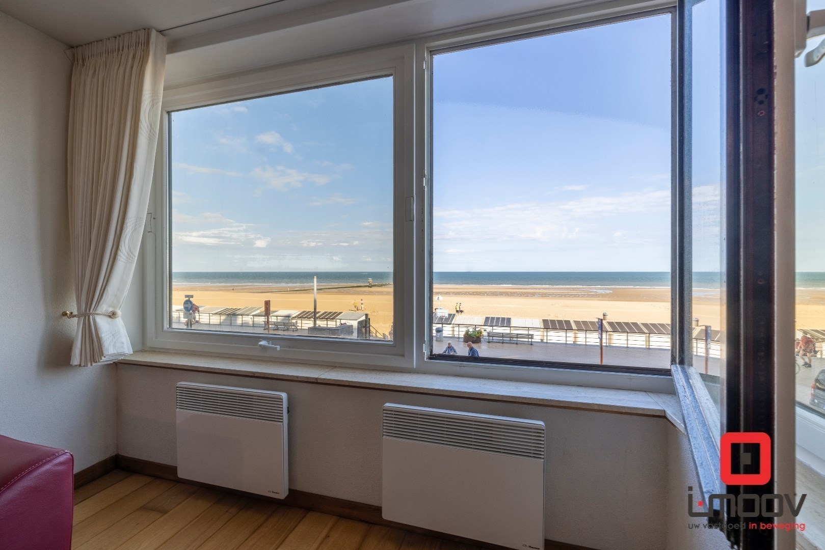 Charmant appartement met uniek zeezicht in Oostende 