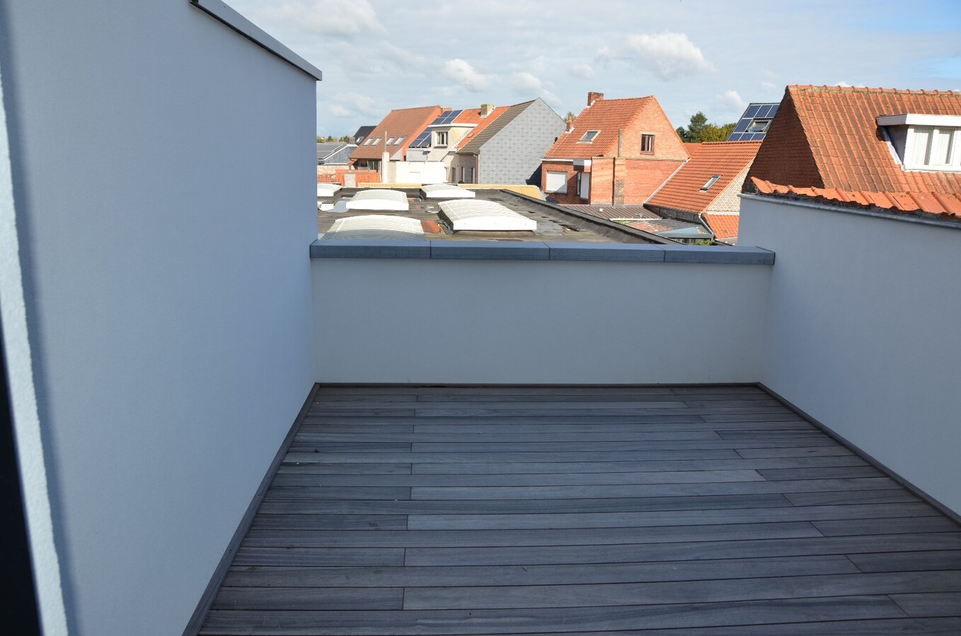 Appartement met 2 slaapkamers en 3 terrassen 