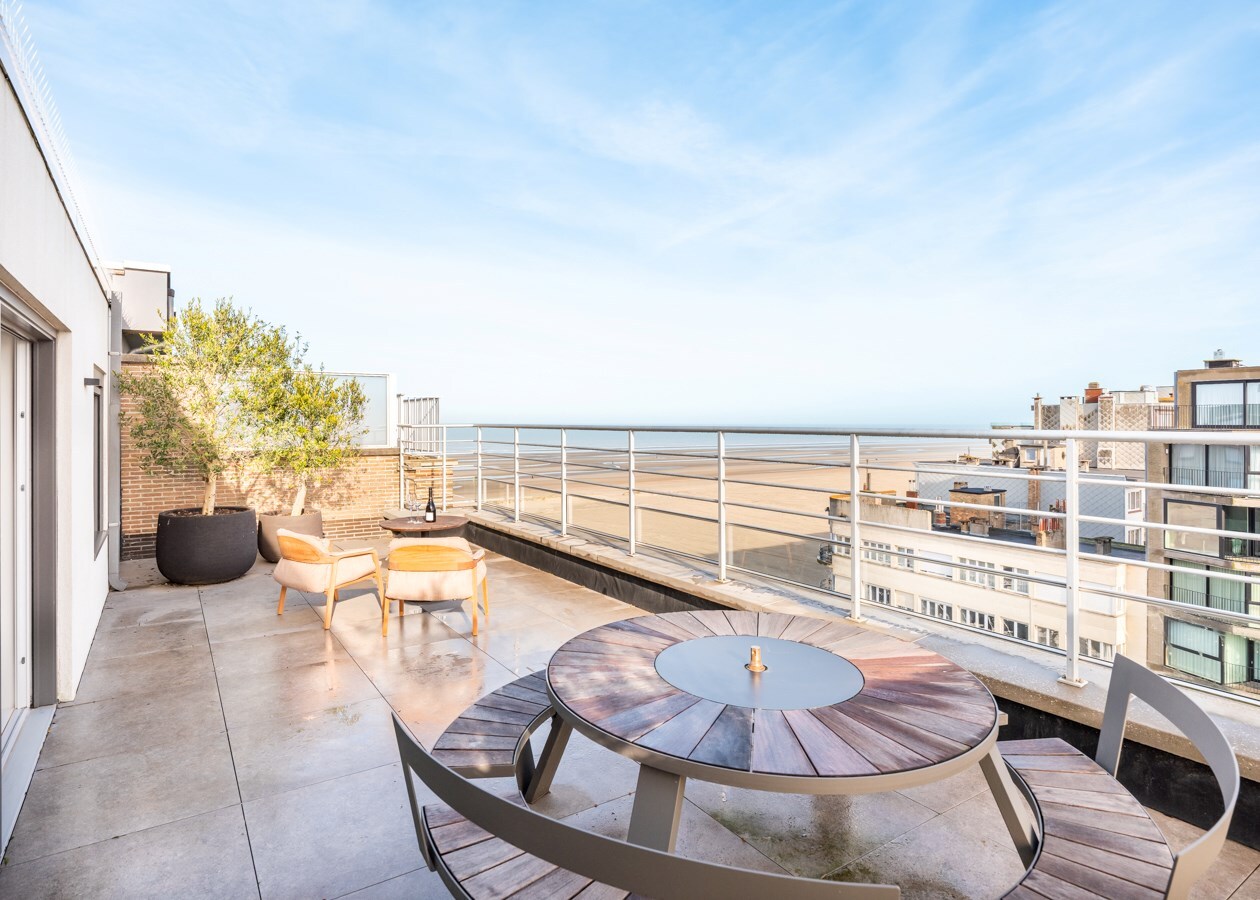 Exceptionele Penthouse met zeezicht in Oostduinkerke 