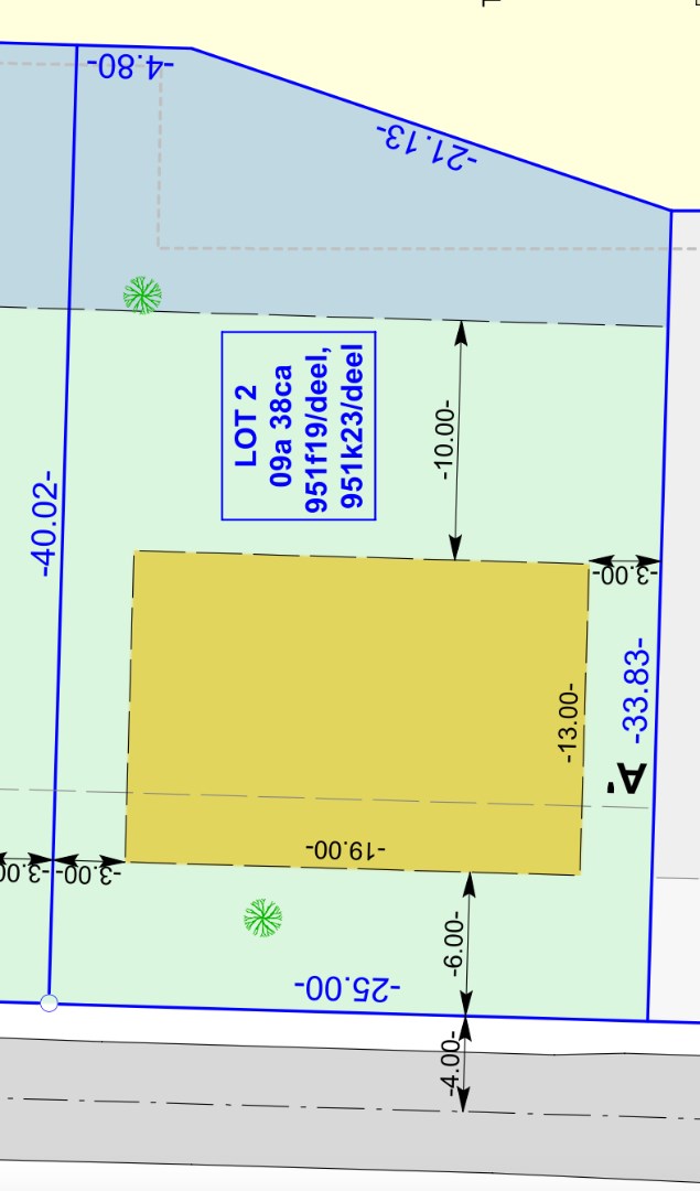 Prachtig gelegen villagrond op 9 are 38 ca. te Geel 