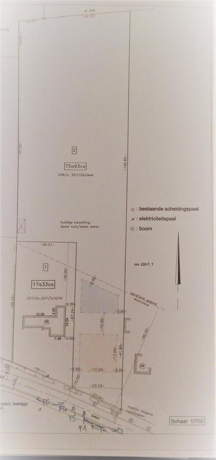 Prachtig gelegen bouwgrond met weiland op ca. 76 are te Westerlo (Heultje) 