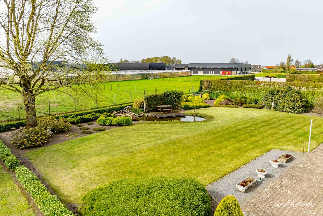 Grande maison avec des prairies et une serre sur environ 1,2 ha &#224; Hoogstraten 