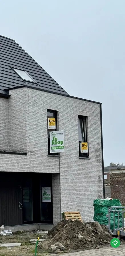 Nieuwbouwwoning met 3 slaapkamers te Sint-Eloois-Winkel 
