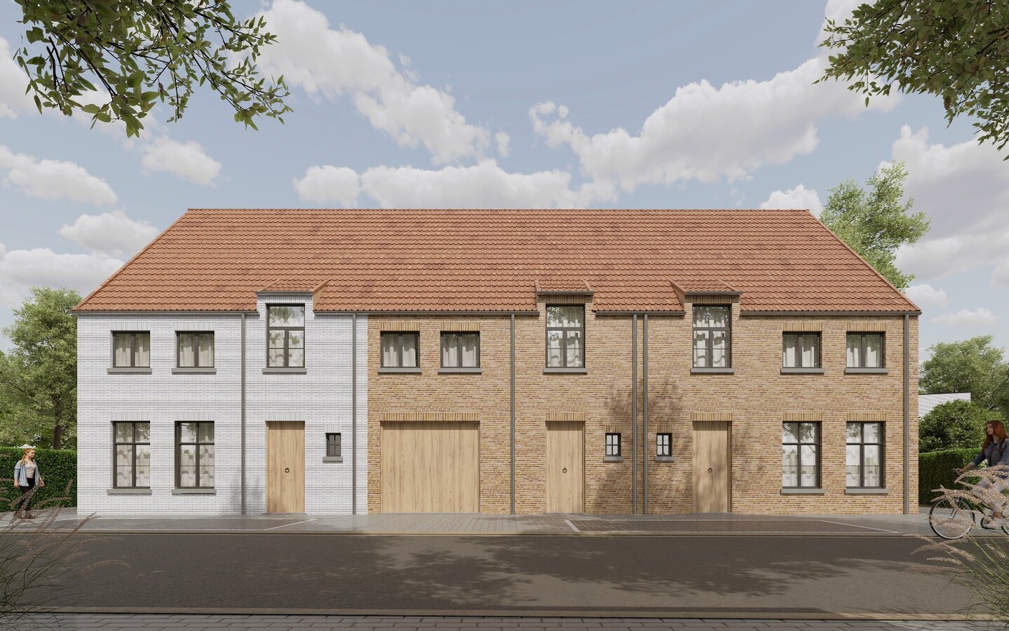 Nieuwbouwwoning met 3 slaapkamers en tuin te Zande 