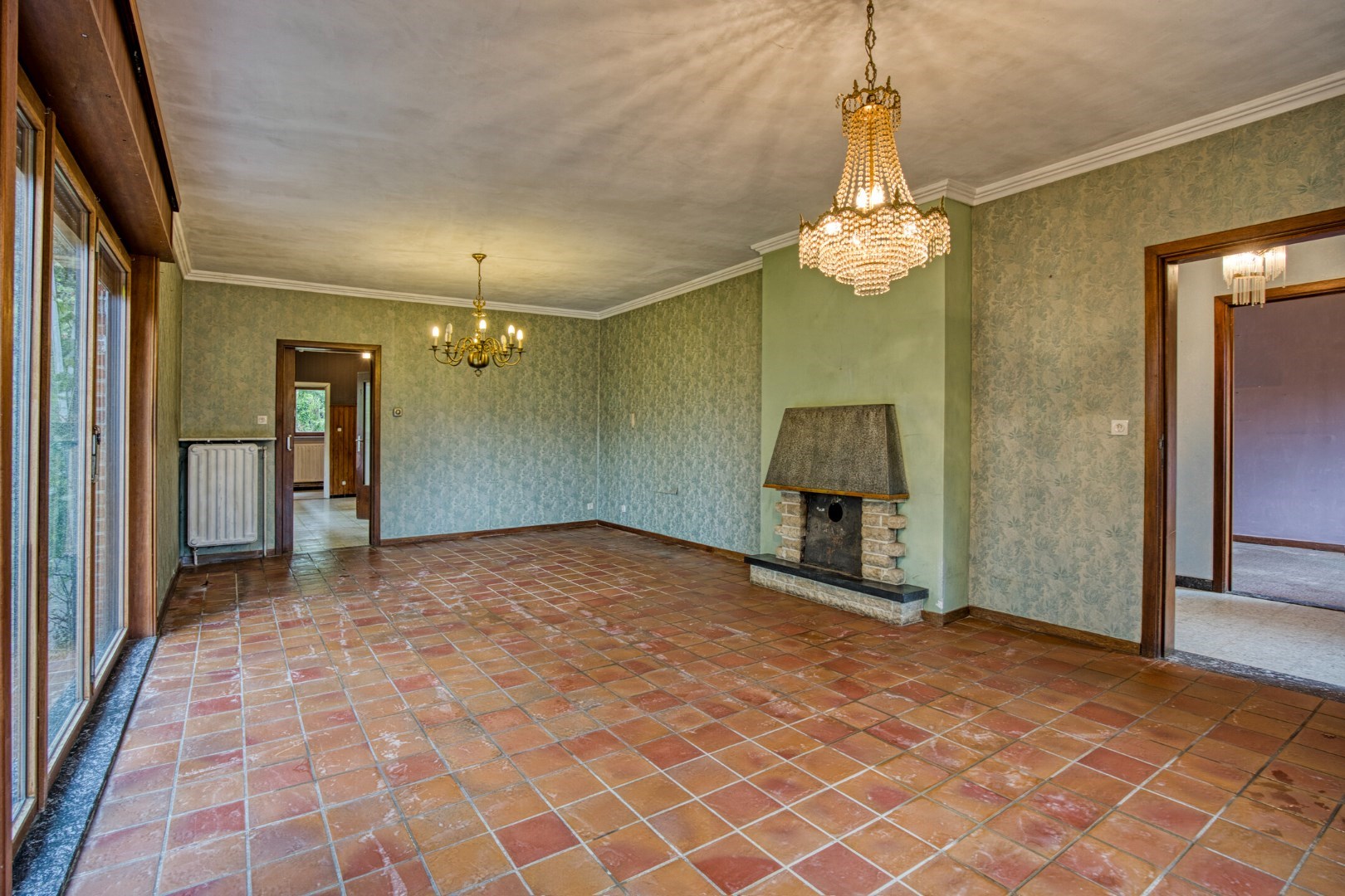 Ruime gezinswoning met grote tuin op perceel van 14a 41ca in Blanden te koop - bewoonbare opp. 236 m&#178; 
