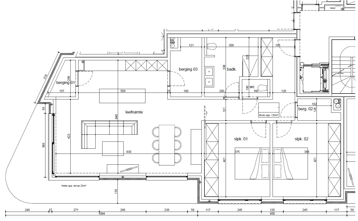 Luxueus appartement op toplocatie 