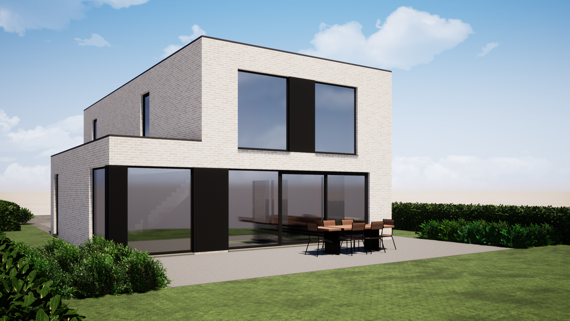 Exclusieve villa met handelsruimte op centrale ligging nabij natuurdomein de Hoge Dijken 