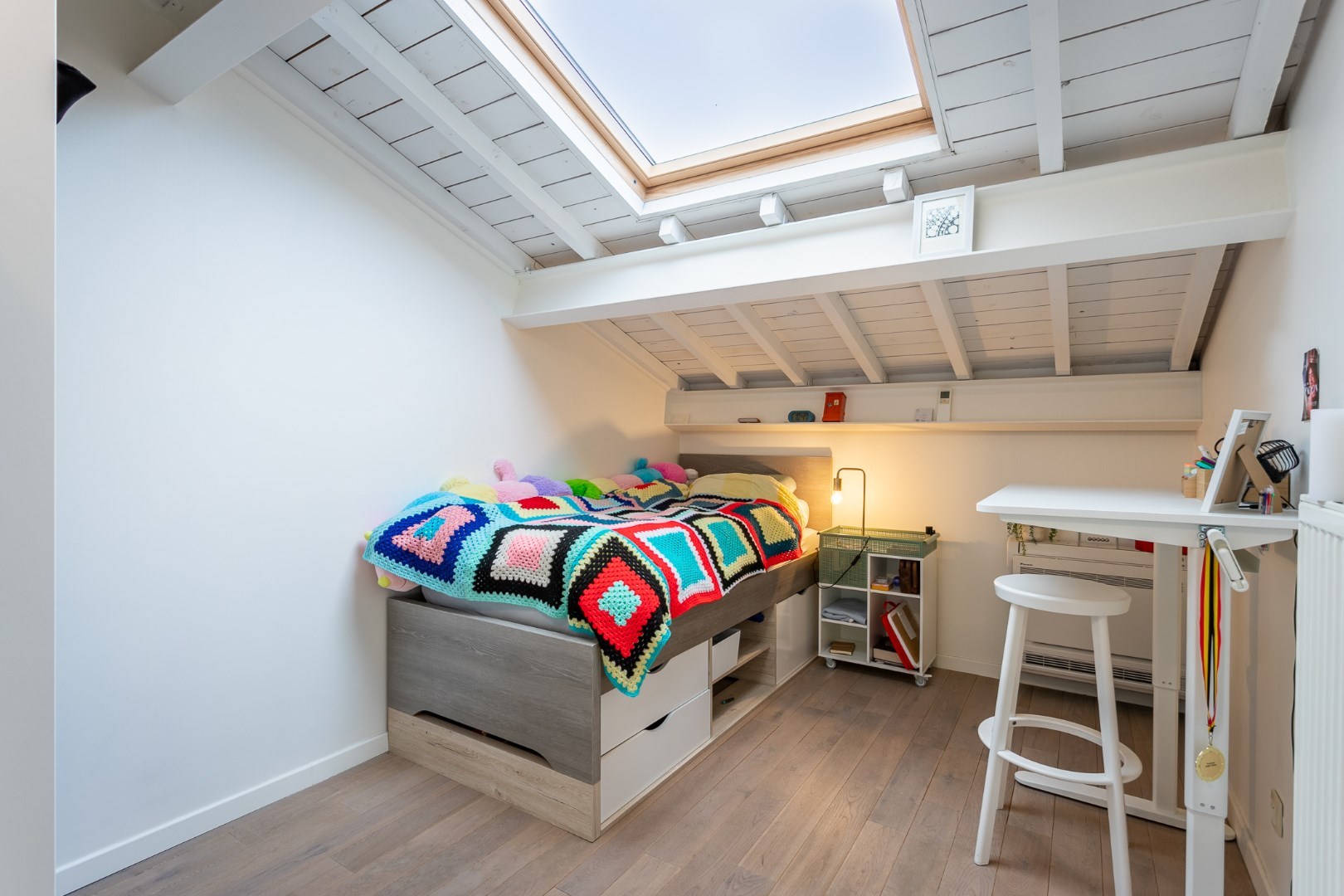 Energiezuinige loft met 3 slaapkamers, terras en garagebox 