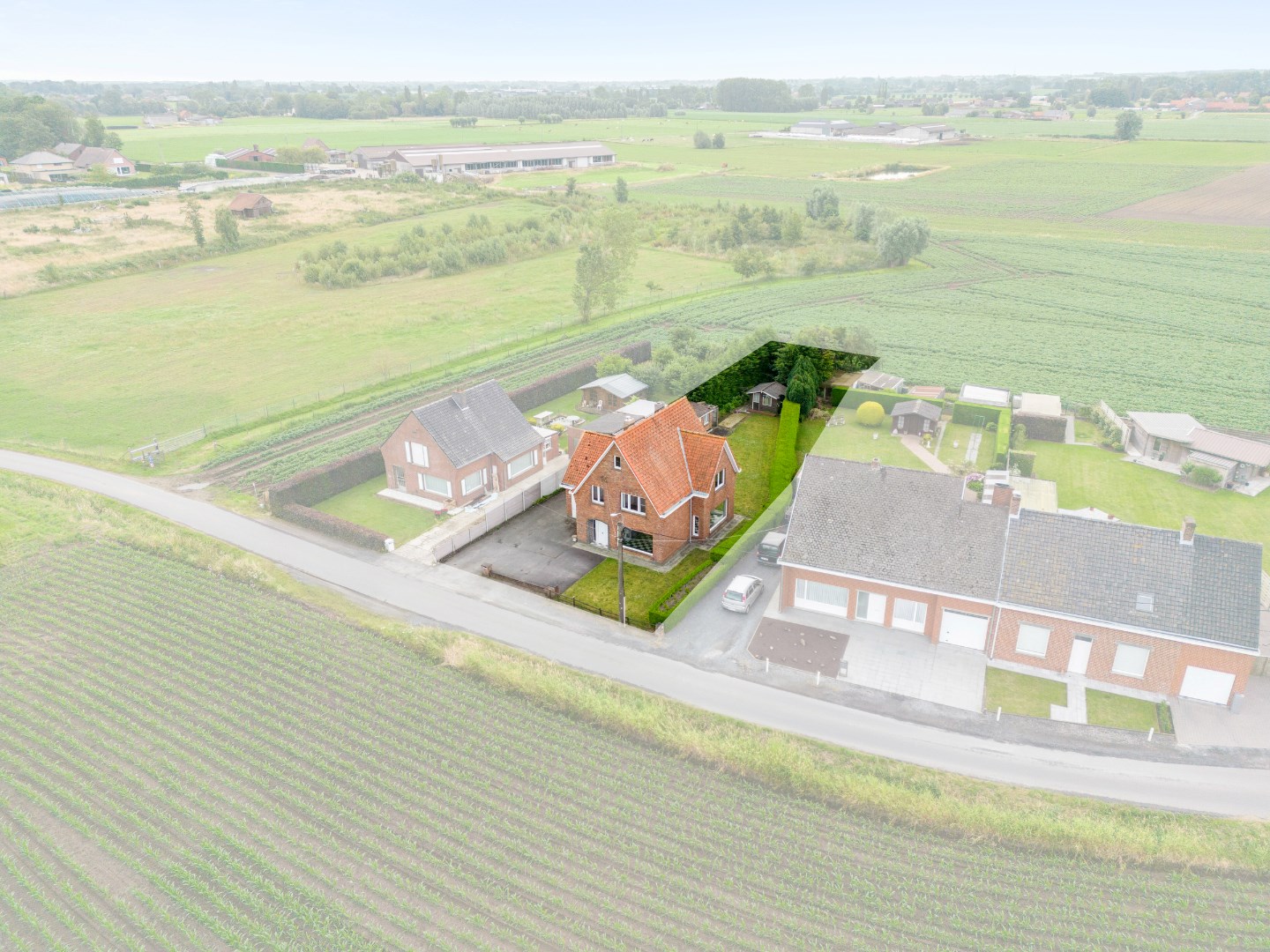 Woning met landelijk verzicht, perceel 800 m&#178;, Torhout 