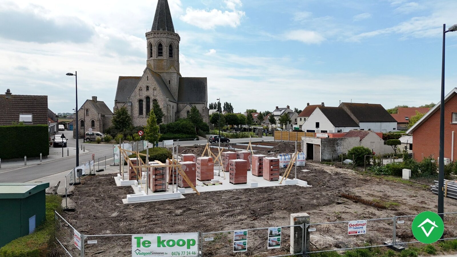 Nieuwbouwwoning met 3 slaapkamers en tuin te Koekelare 