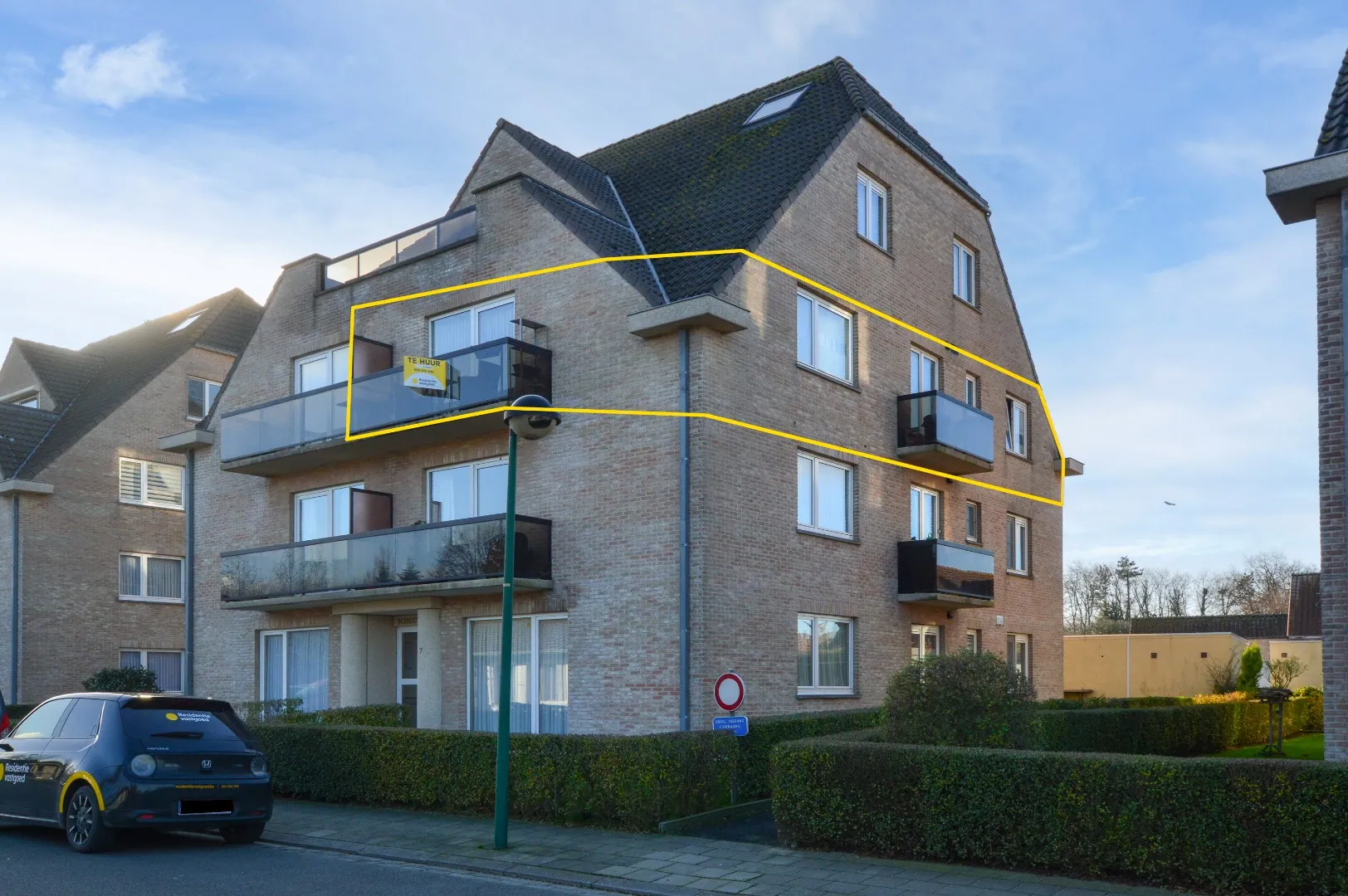 Instapklaar twee-slaapkamer appartement te Oudenburg inclusief garage en twee balkons