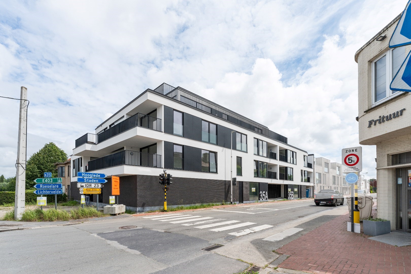 Nieuwbouw 2-slpk appartement in Kortemark 