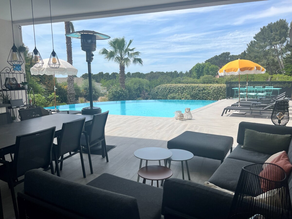Luxe villa gelegen in het zuiden van Frankrijk 