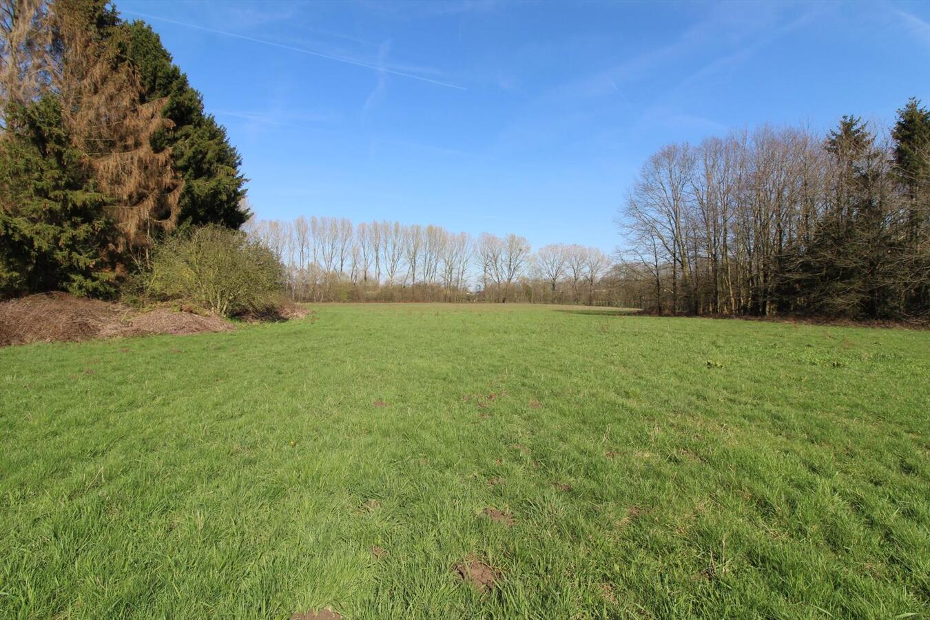 EN OPTION - Maison &#224; r&#233;nover dans un cadre rural avec annexes et prairies sur environ 6.7ha &#224; Nivelles (Brabant Wallon) 