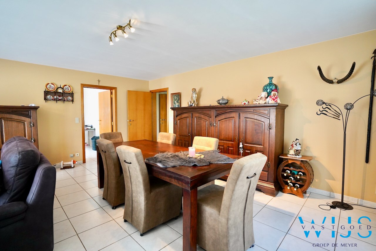 Gelijkvloers appartement met 2 slaapkamers te Evergem ! 