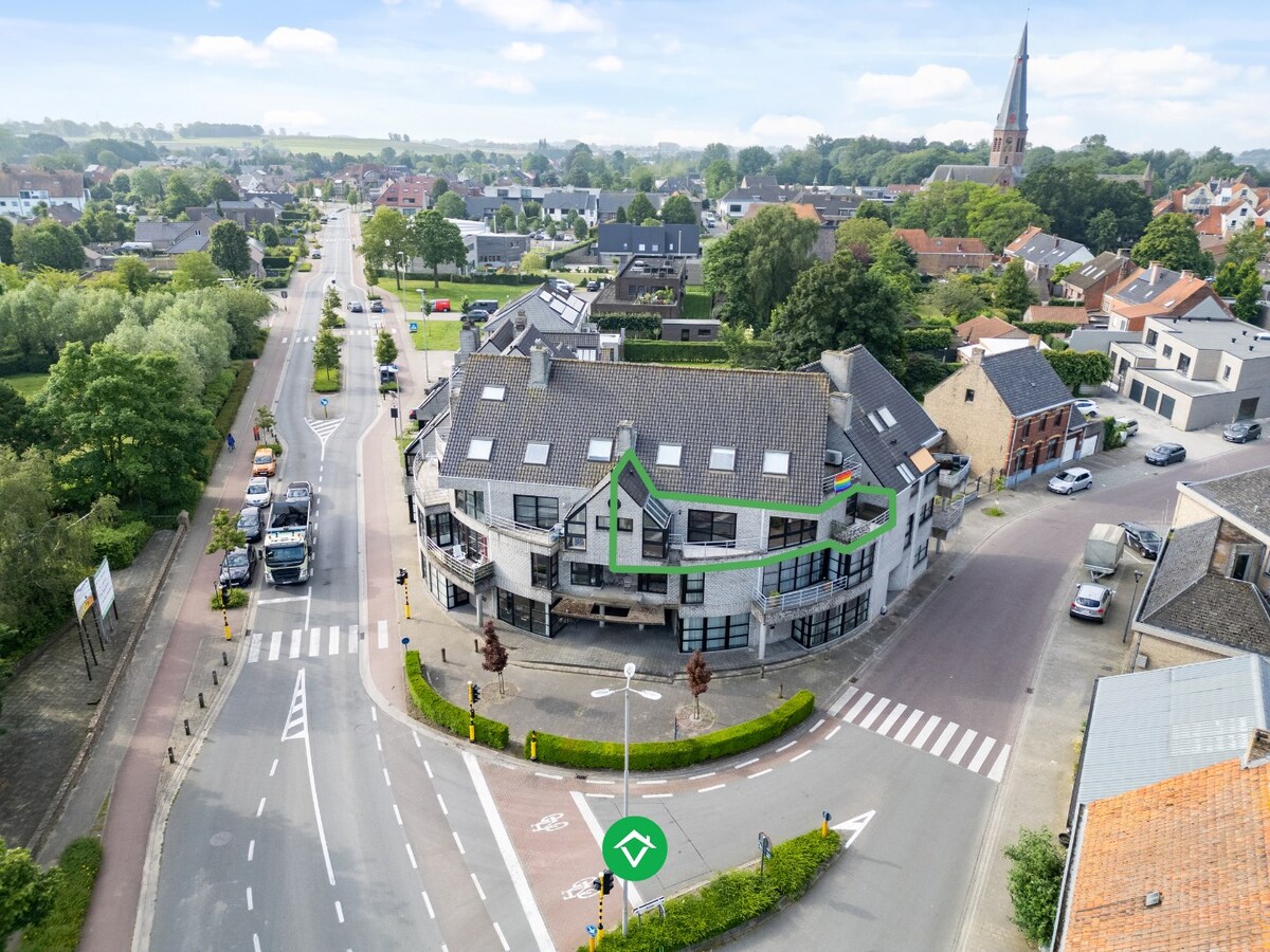 Appartement met twee slaapkamers en garage te Koekelare 