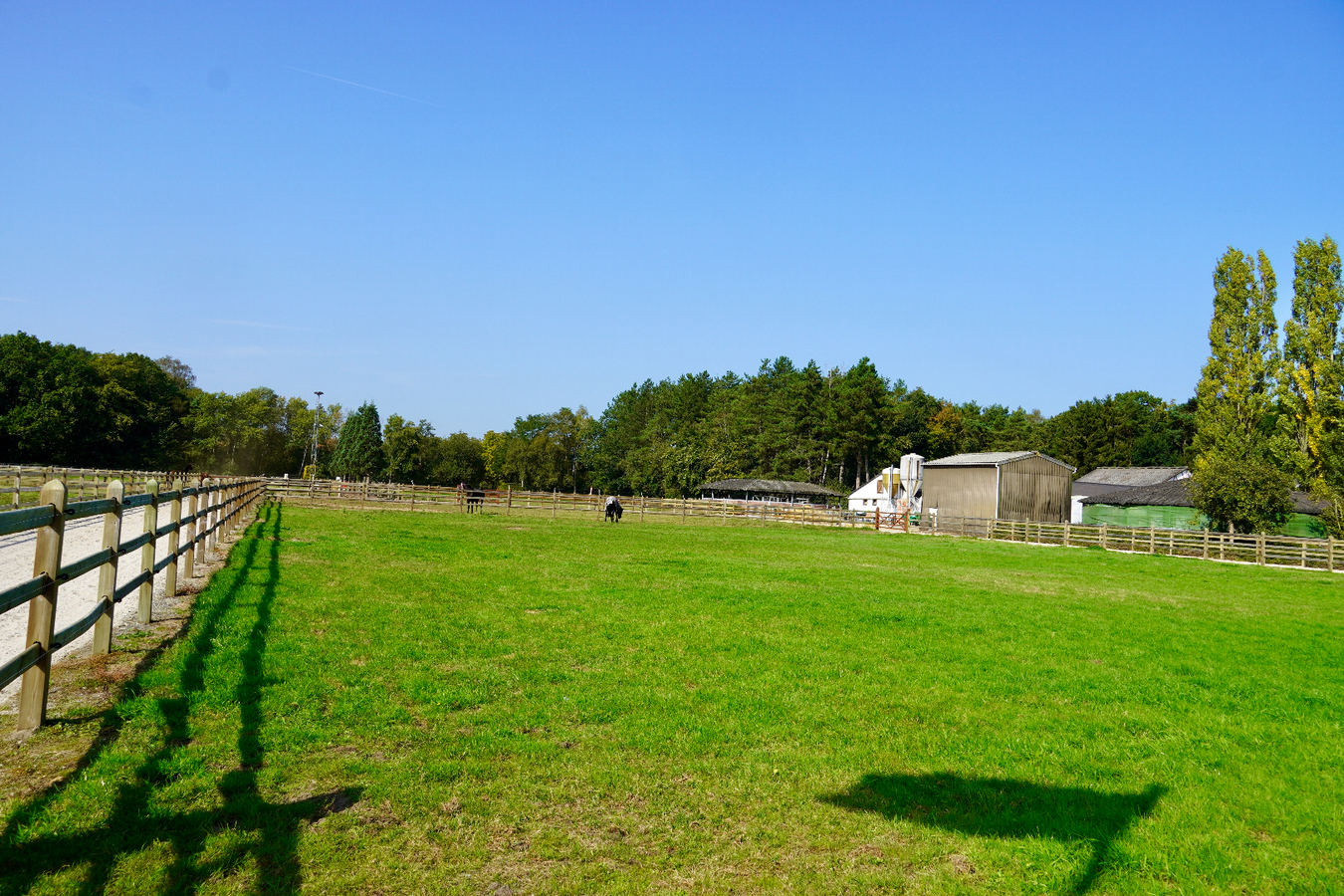 Hippisch centrum &quot;De Kraal&quot; met aanpalende luxe villa op ca. 8,7 ha te Zandhoven 