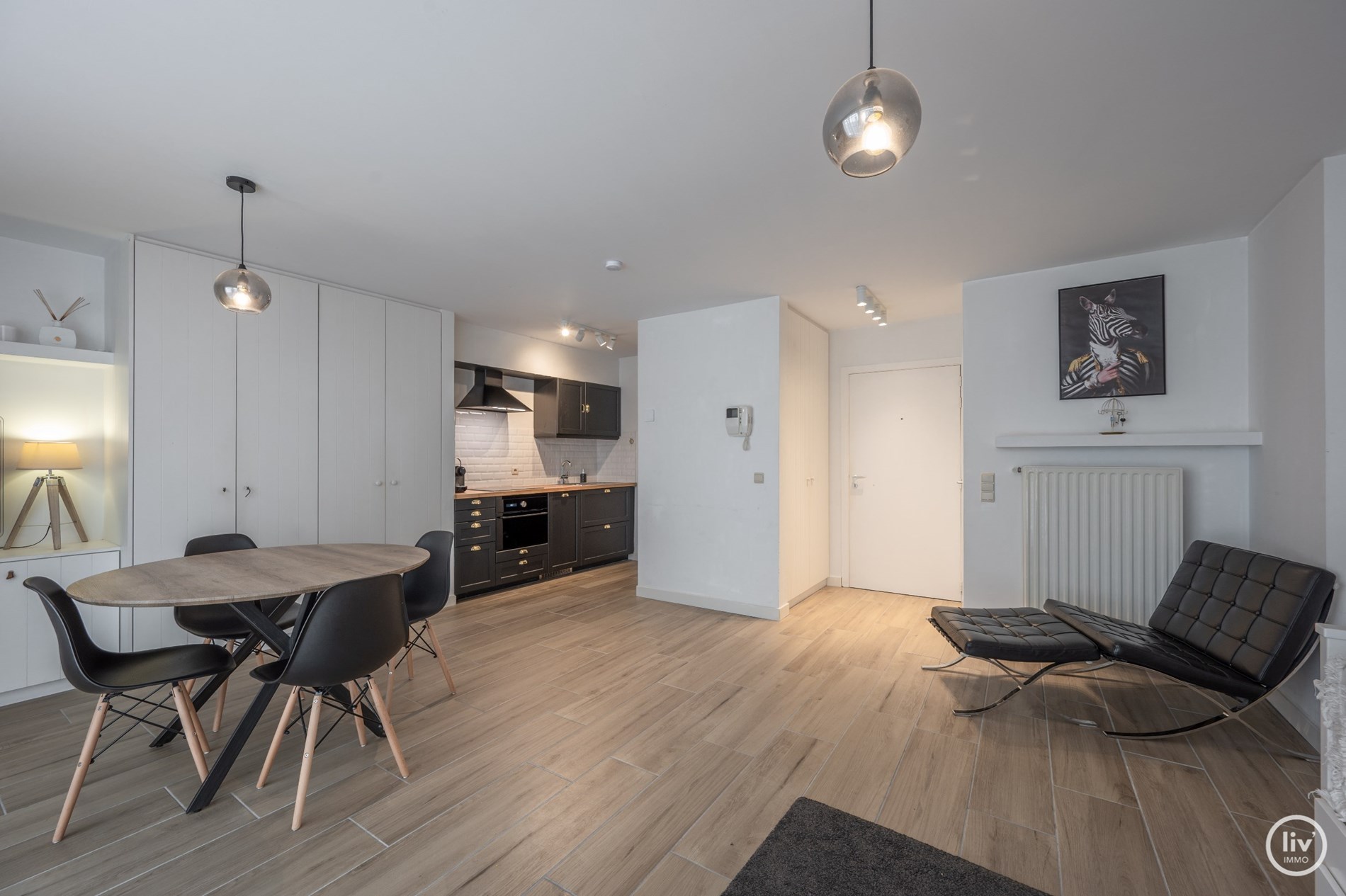 Appartement moderne de plain-pied situ&#233; au centre de Knokke. 