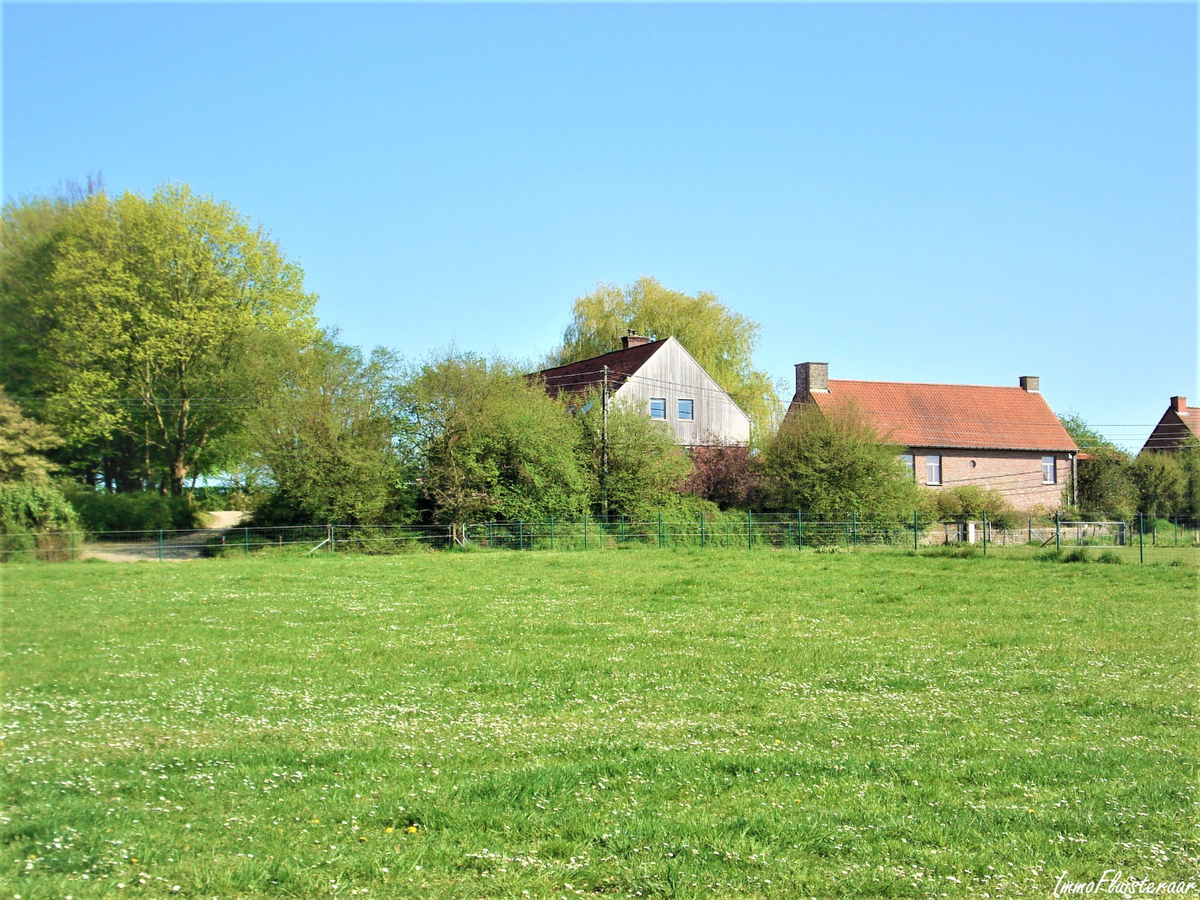 Woning met multifunctionele ruimte, stalgebouw, bouwgrond en weiland op ca. 1,67ha te Elzele (Henegouwen) 