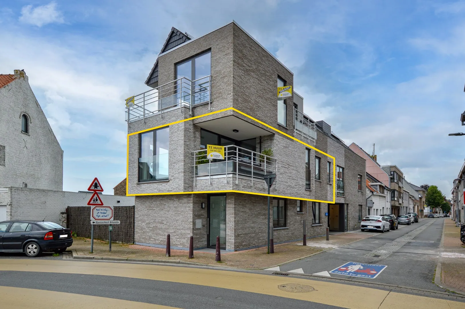 Prachtig nieuwbouwappartement te Oudenburg met 2 slaapkamers + autostaanplaats.