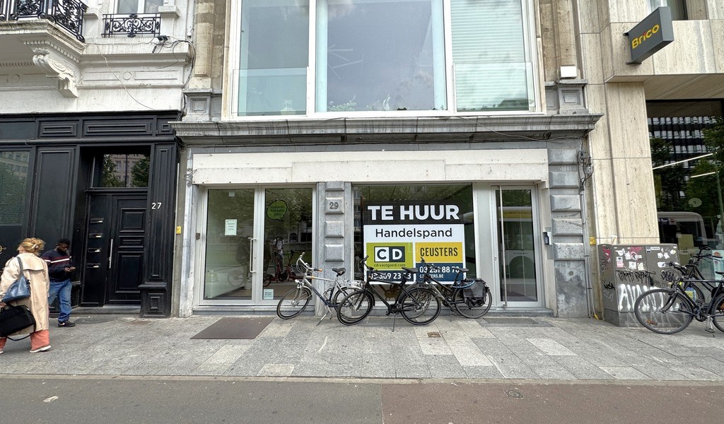Commercieel kantoor te huur aan de Leien in Antwerpen
