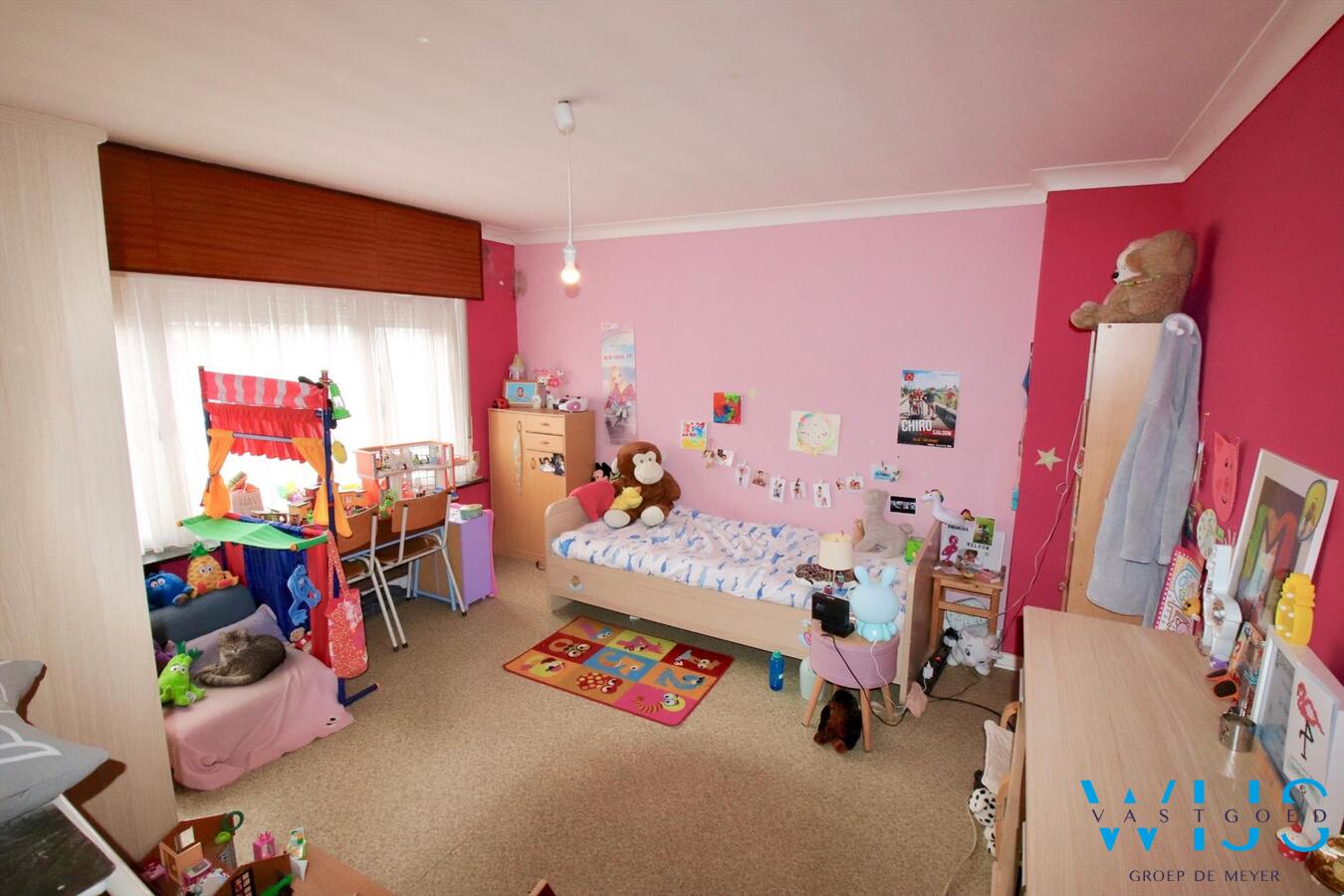 Praktische halfopen bebouwing met 3 slaapkamers te Rieme/ERTVELDE ! 