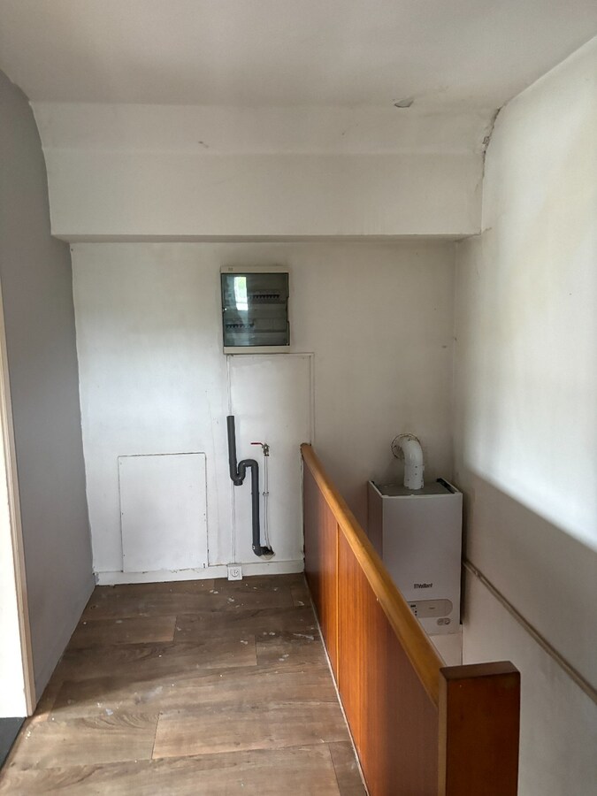 Woning in het centrum van Sint-Antonius op een perceel van 210 m&#178; met Zuid-tuin en ruime berging ca 30 m&#178; 