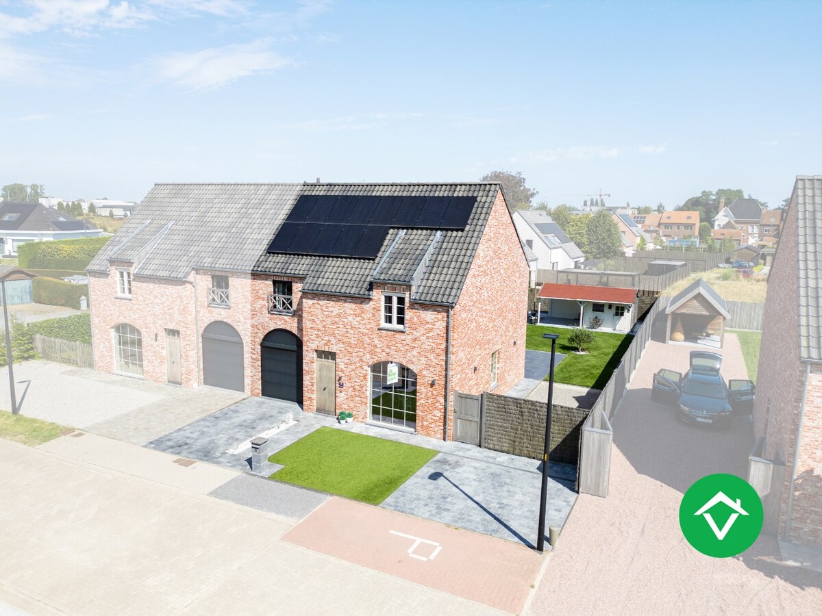 Recente nieuwbouwwoning met vier slaapkamers te Menen 