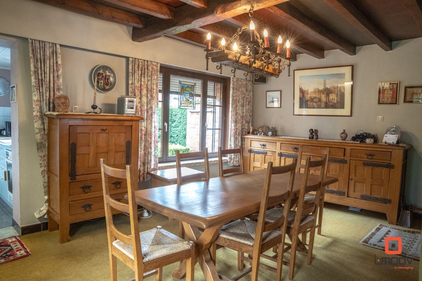 Te renoveren woning met grote tuin nabij Brugge 