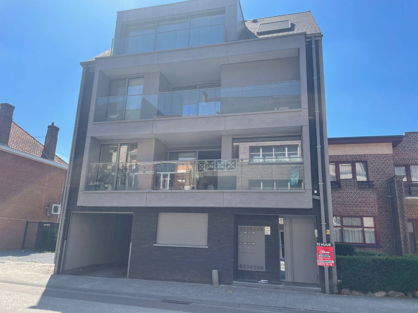 Modern, energiezuinig appartement met 1 slaapkamer te huur in Geel! 