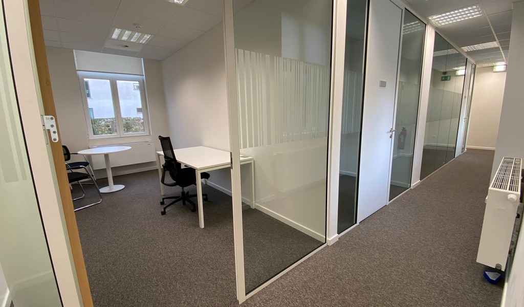 Gemeubelde kantoren in Axxes Business Center in Merelbeke