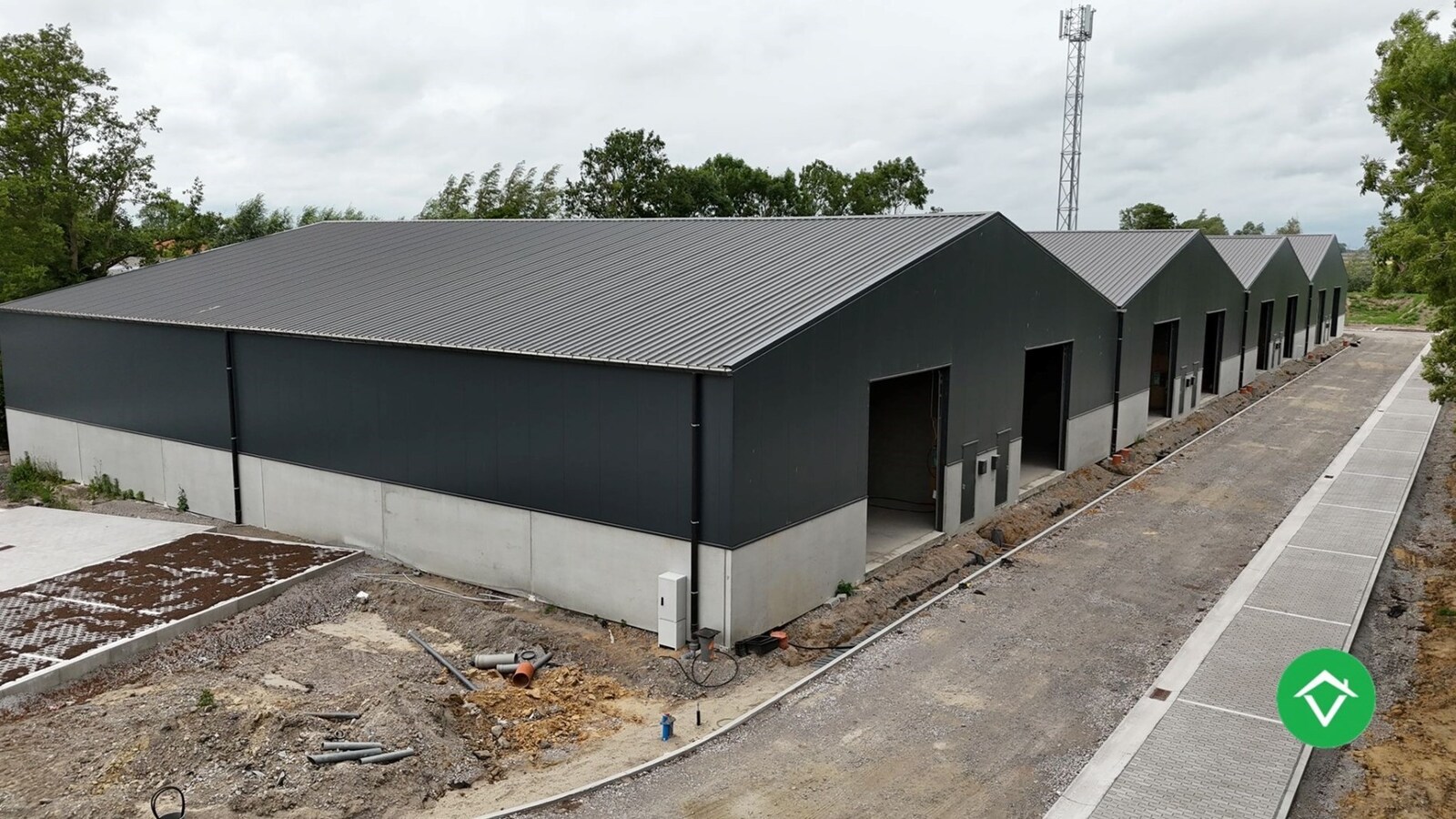 Te koop: Nieuwe KMO-units in Kortemark 