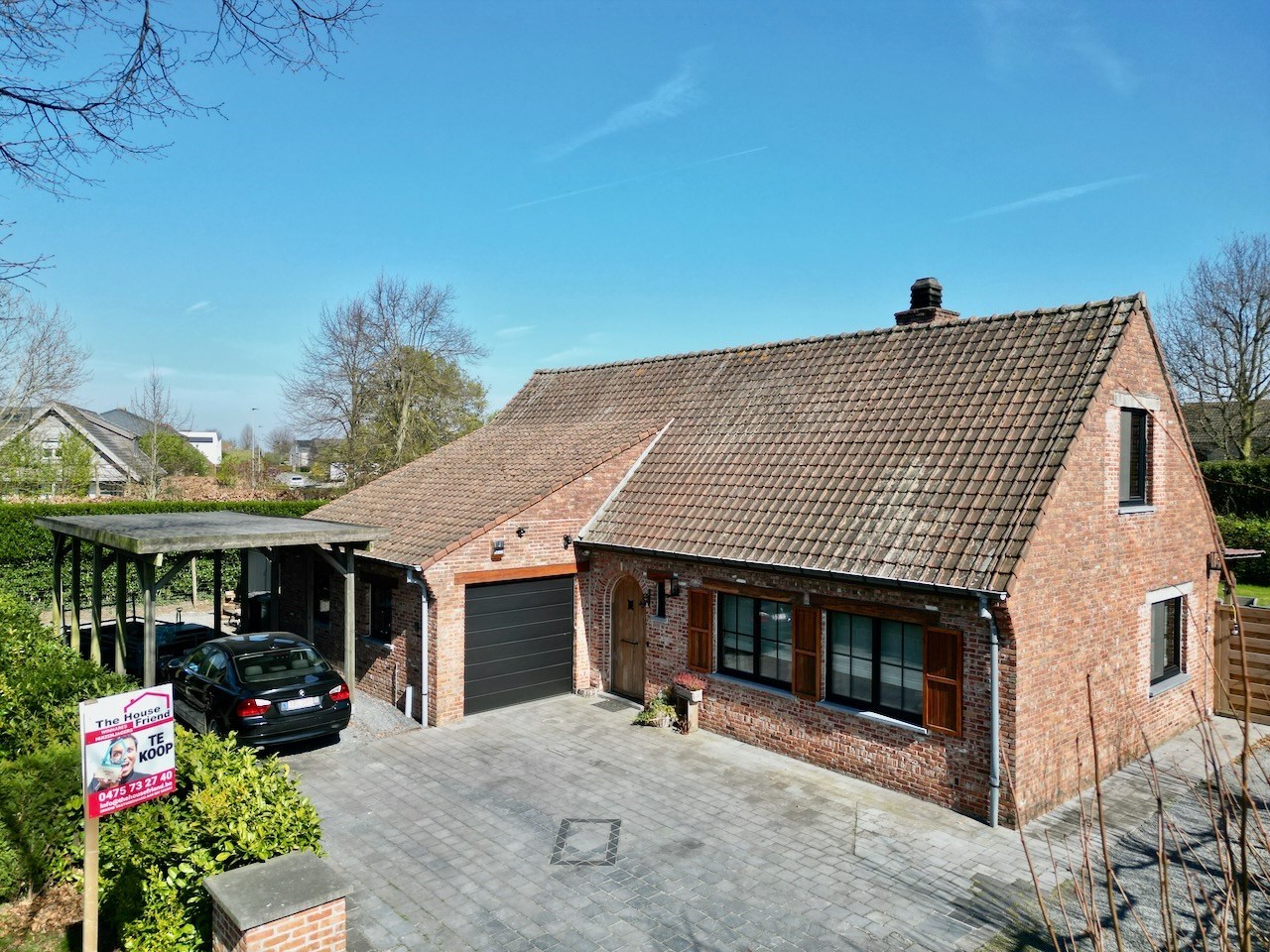 Fermette met 5 slaapkamers 