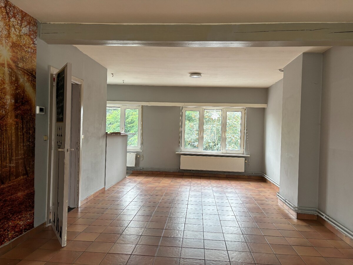 Woning in het centrum van Sint-Antonius op een perceel van 210 m&#178; met Zuid-tuin en ruime berging ca 30 m&#178; 
