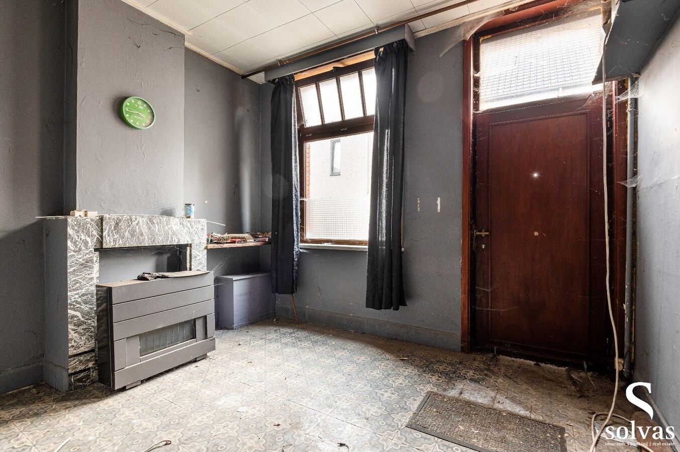 Te renoveren woning in centrum Maldegem met 2 slaapkamers 